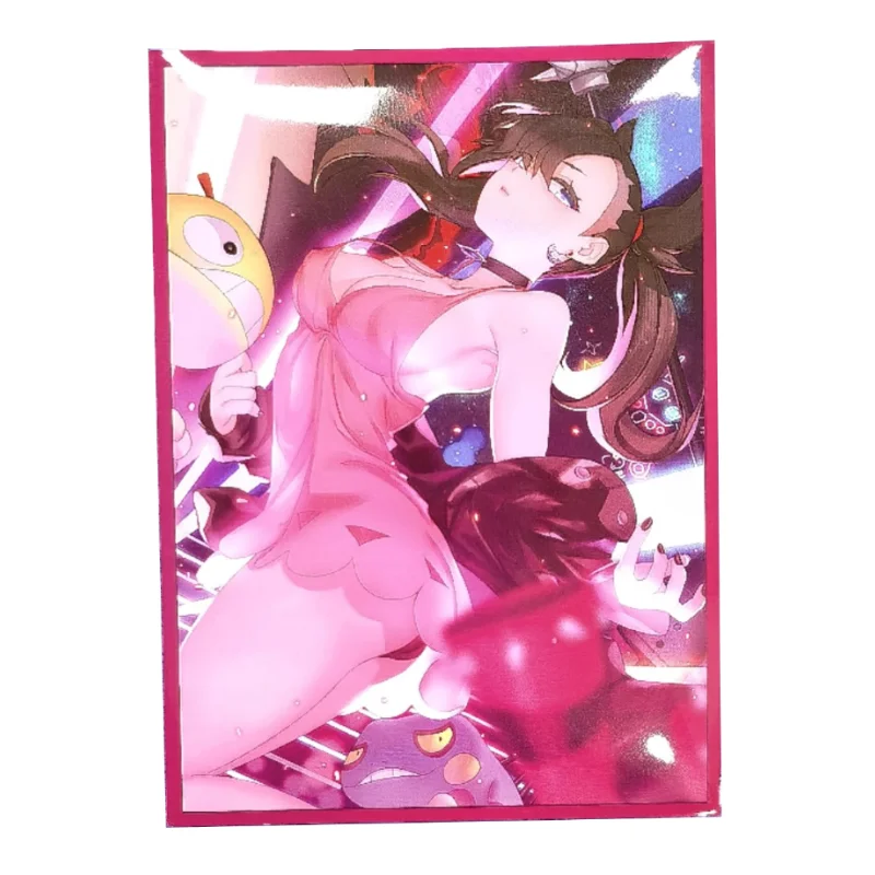 

60Pcs/Set 67*92mm Anime Game Pokemon PTCG Game Flash Card Sleeve Kawaii Sylveon Marnie Hobbies Collectibles Gift Toys