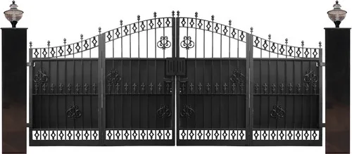 Custom Or Standard New Design Iron Gate Modern Iron Pipe Gate Design Wrought Iron Gate 5