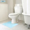 25Pcs Non-Slip U-shaped Incontinence Pads Disposable Toilet Mat Toilet Contour Pads Rug for Kids Bathrooms 2