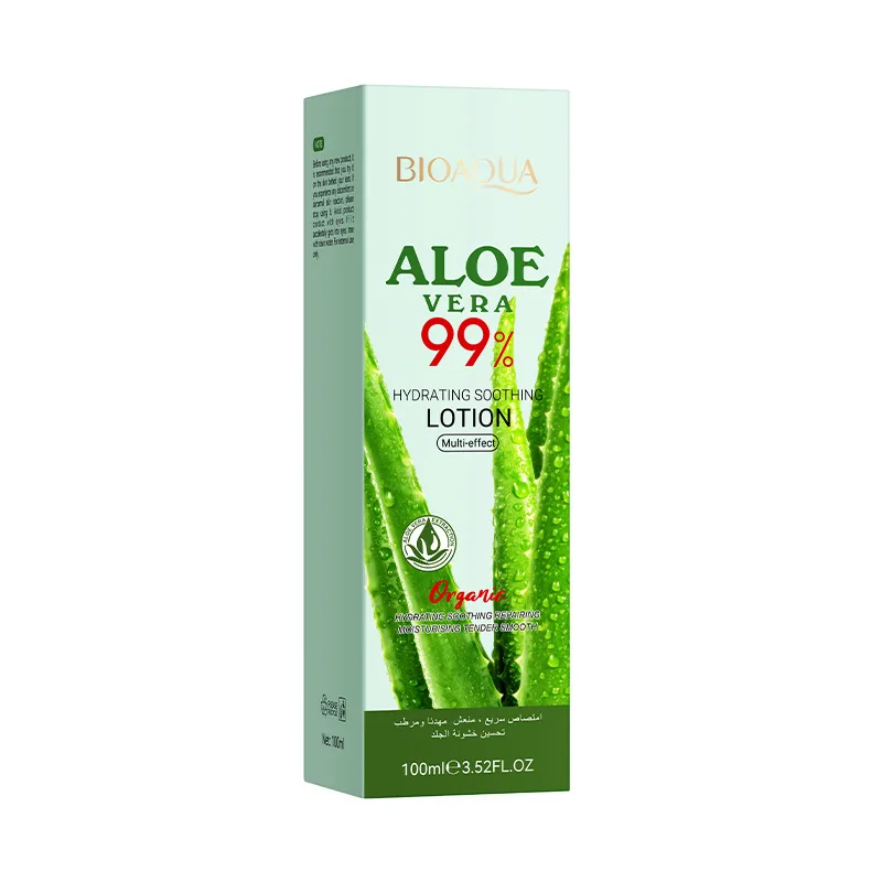 Natural Aloe Vera Moisturizing Face Cream Soothing Repairing Facial Care Lotion Brightening Hydrating Refreshing Acne Skin Care