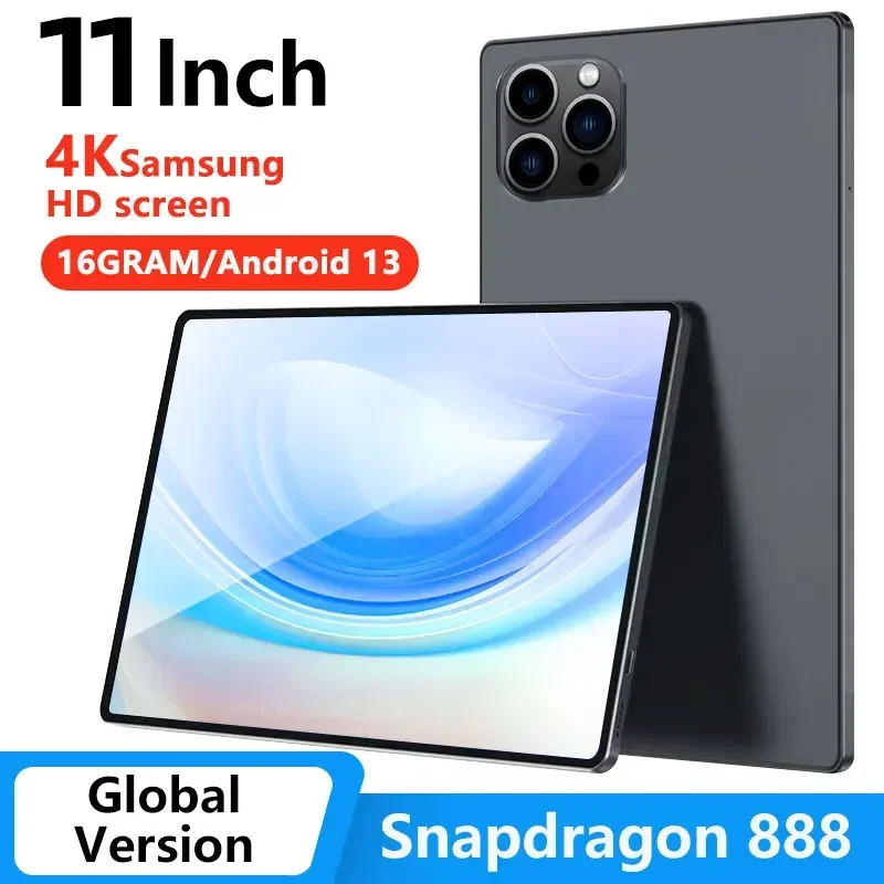 

2023 Original Global Version Pad 6 Pro Snapdragon 888 Tablet PC Android 13 RAM 16GB+ROM 1TB 10000mAh 5G HD 4K Screen WIFI Mi Tab