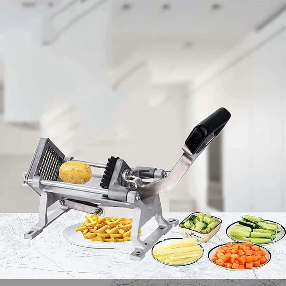 Versatile Potato and Fruit Slicer, French Fry Cutter, 9mm ThicknessNEW-