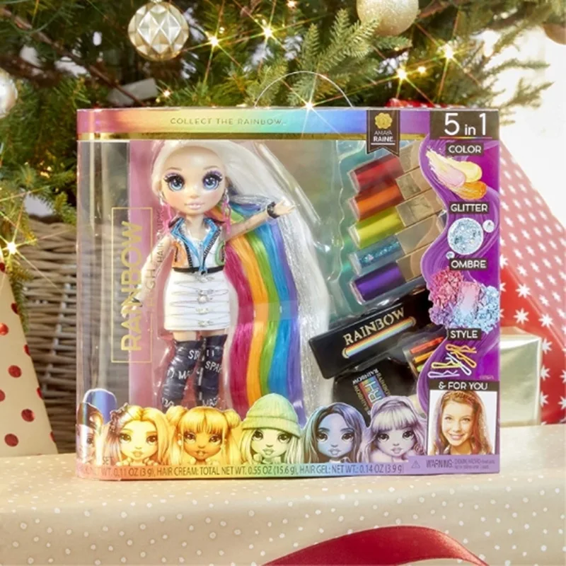 

[Limited Supply] 11inch Rainbow High School Surprise Doll with Box Dress Up Slime Doll Play Toys for Children