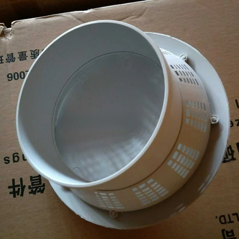 Bird-proof, insect-proof and rain-proof hat 50 75 110 160 multipurpose roof plastic PVC ventilation hat roof ventilation