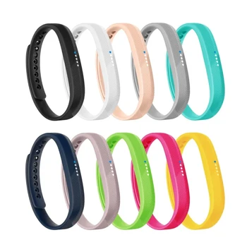 Fitbit 플렉스 2 밴드 액세서리 로즈 골드 팔찌 시계 스트랩 Fitbit 플렉스 2 스마트 워치 교체 플렉스 2 팔찌