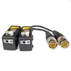 8MP Twisted Pair BNC CCTV Video Balun Passive Transceivers Support AHD/CVI/TVI 4K Camera Cat5e/ Cat6 UTP Cable Connectors 4