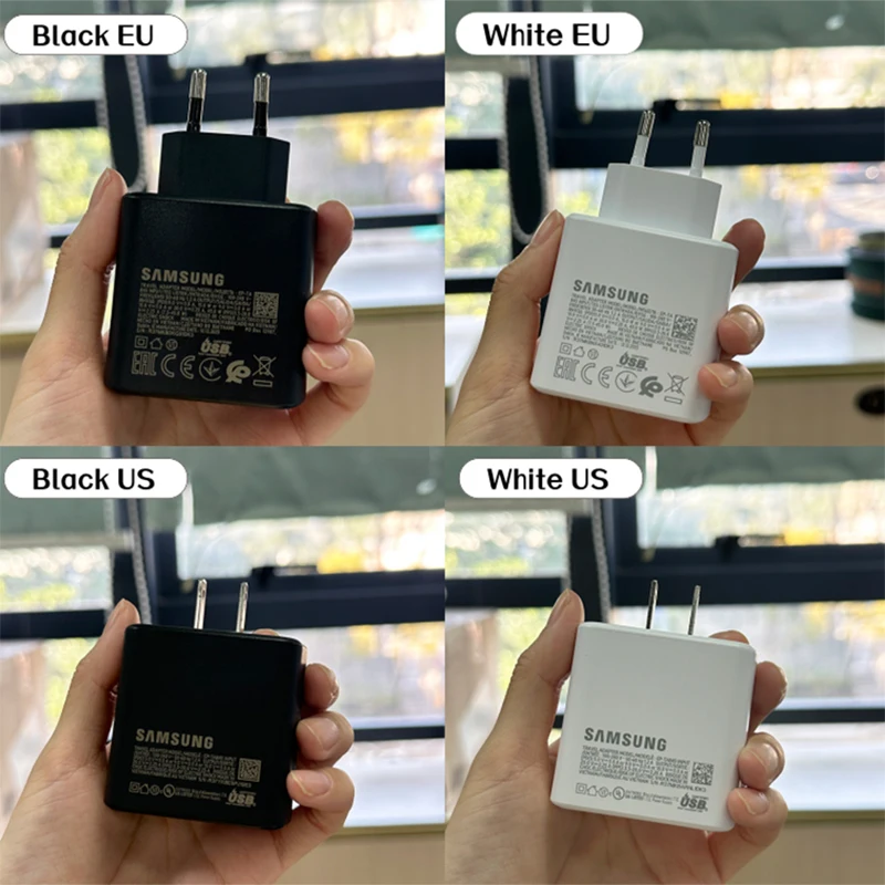 Original Samsung Charger 45w Super Fast Charge EU US Adapter thumbnail 11