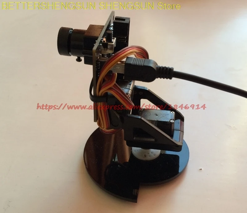 

Free shipping Pixy CMUcam5 Sensor Pan/Tilt for Pixy vision sensor Head support Image sensor module