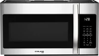 1.9 Cu. Ft. 30 Inch OTR1902S Over the Range Microwave Oven, Over the Stove Microwave, 1000 Watts, 400 CFM Exhaust Fan and LED 1