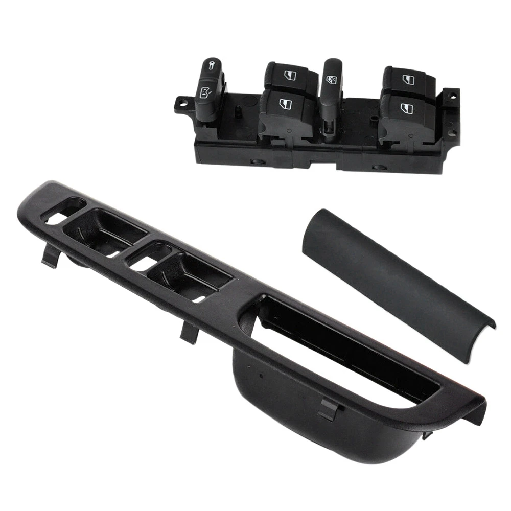 Nero 3 B0867175 Kit Cornice Pannello Interruttore Principale Finestra Per-Passat Jetta Golf Mk4 Bora Mk4 1999-2004