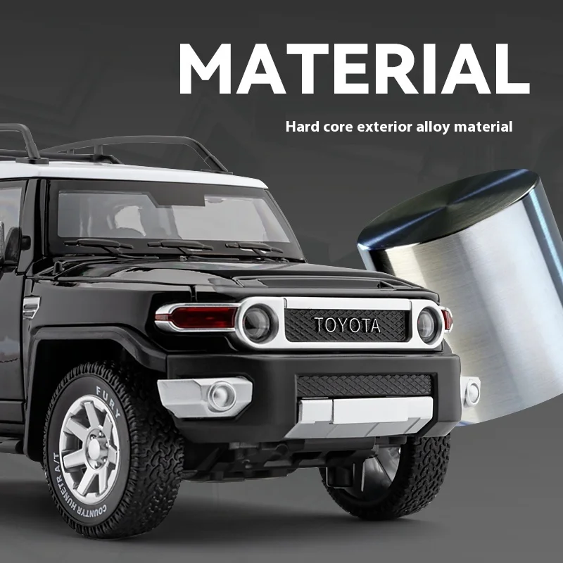 1:24 TOYOTA FJ Cruiser Off Road SUV Alloy Diecast Model Car
