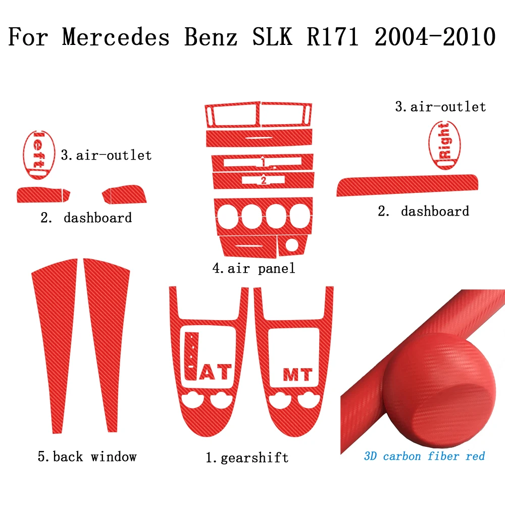 Carbon Innenraum Abdeckung Für Mercedes SLK R171 2004-2010 - AC Lagerung