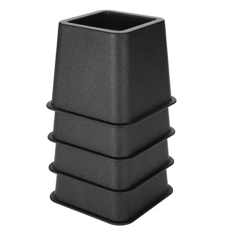 

4pcs 12CM Furniture Risers Adjustable Anti Bed Sofa In Heights Lifter For Home Dorm Hotel Table Chair Cabinet Leg Covers Legs