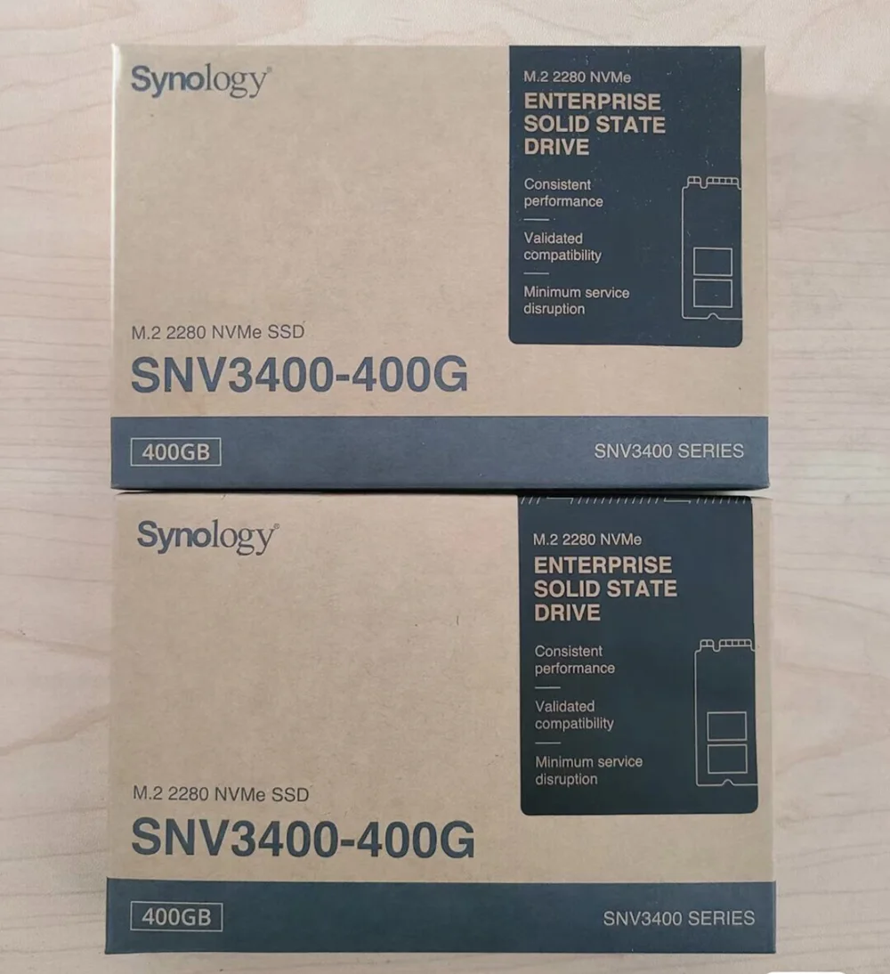 노트북 및 노트북용 내부 솔리드 스테이트 드라이브, 오리지널 Synology 400GB M.2 2280 SSD SNV3410, 400GB (SNV3410-400G)