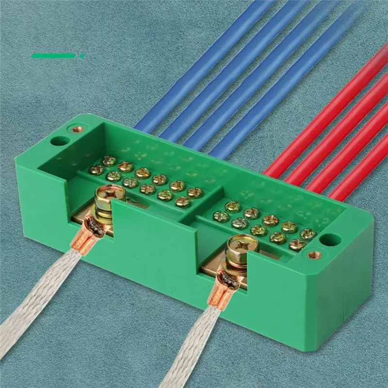 단상 2입 8출 단자함 가정용 배전함 접속함 단자대 220V(8출)-A09I