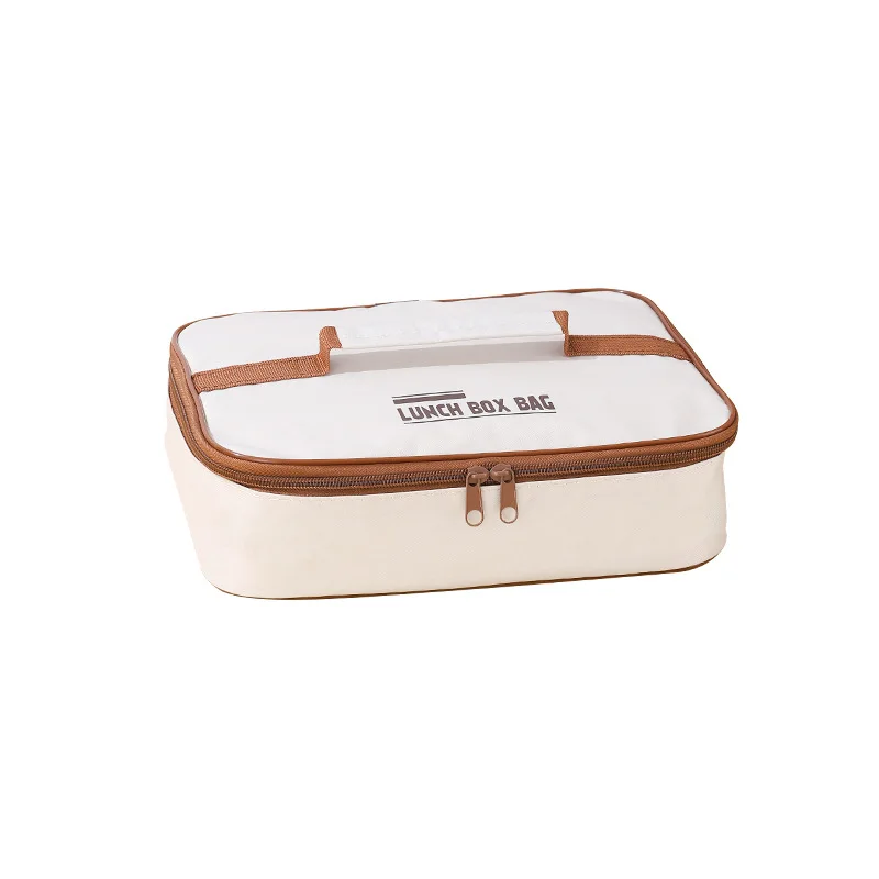 Borsa Frigo Isotermica Per Pranzo - Portapranzo In Tessuto Oxford (Blu Navy)