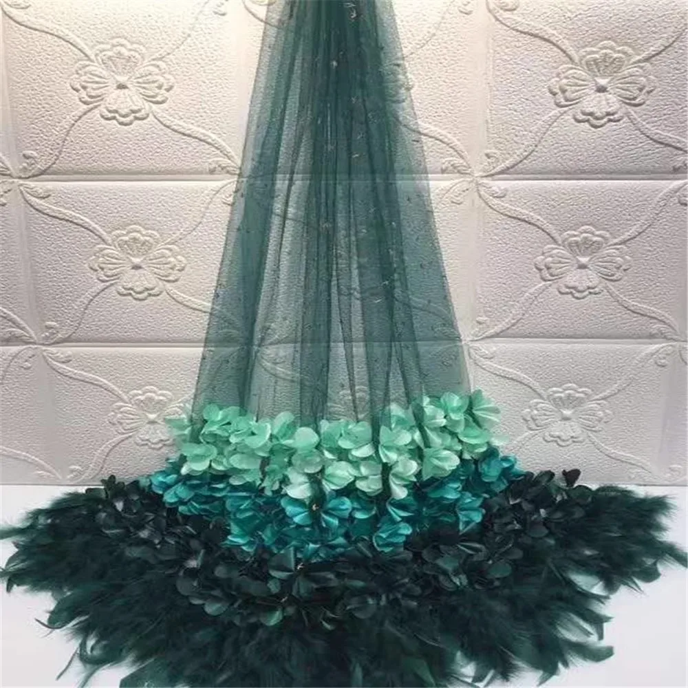 

3d Three-Dimensional Flower Lace Fabric