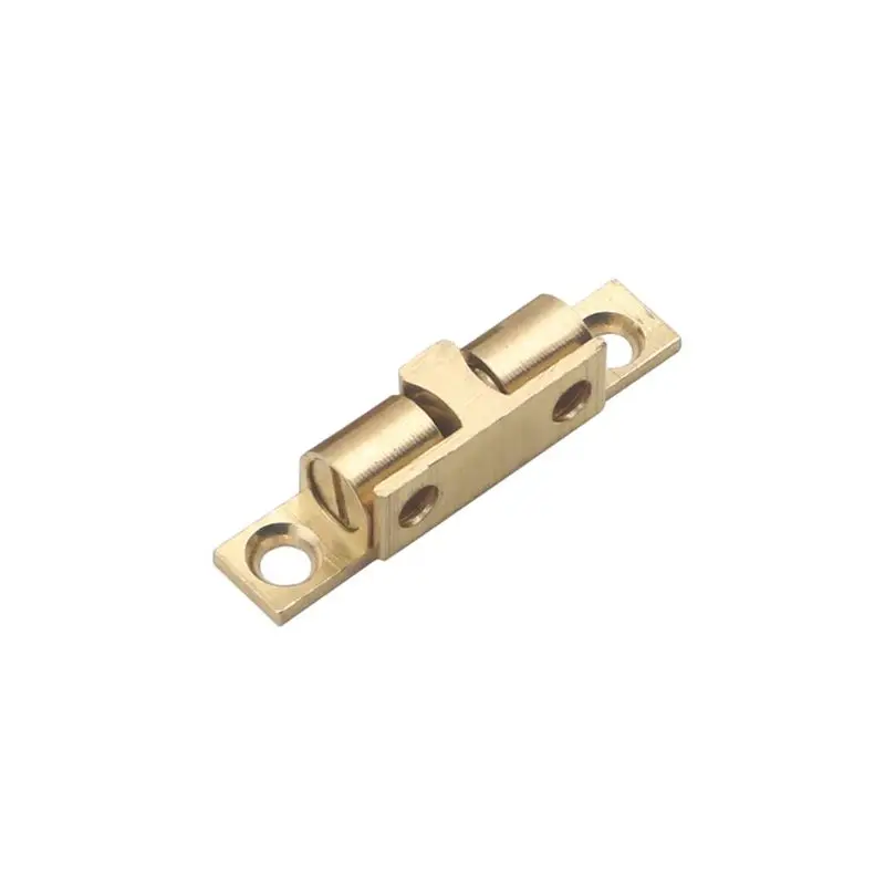 CHENJIN 4-Pack Brass Ball Tension Latches - Golden Copper Roller Catches With Screws For Cabinet, Closet, Furniture Doors