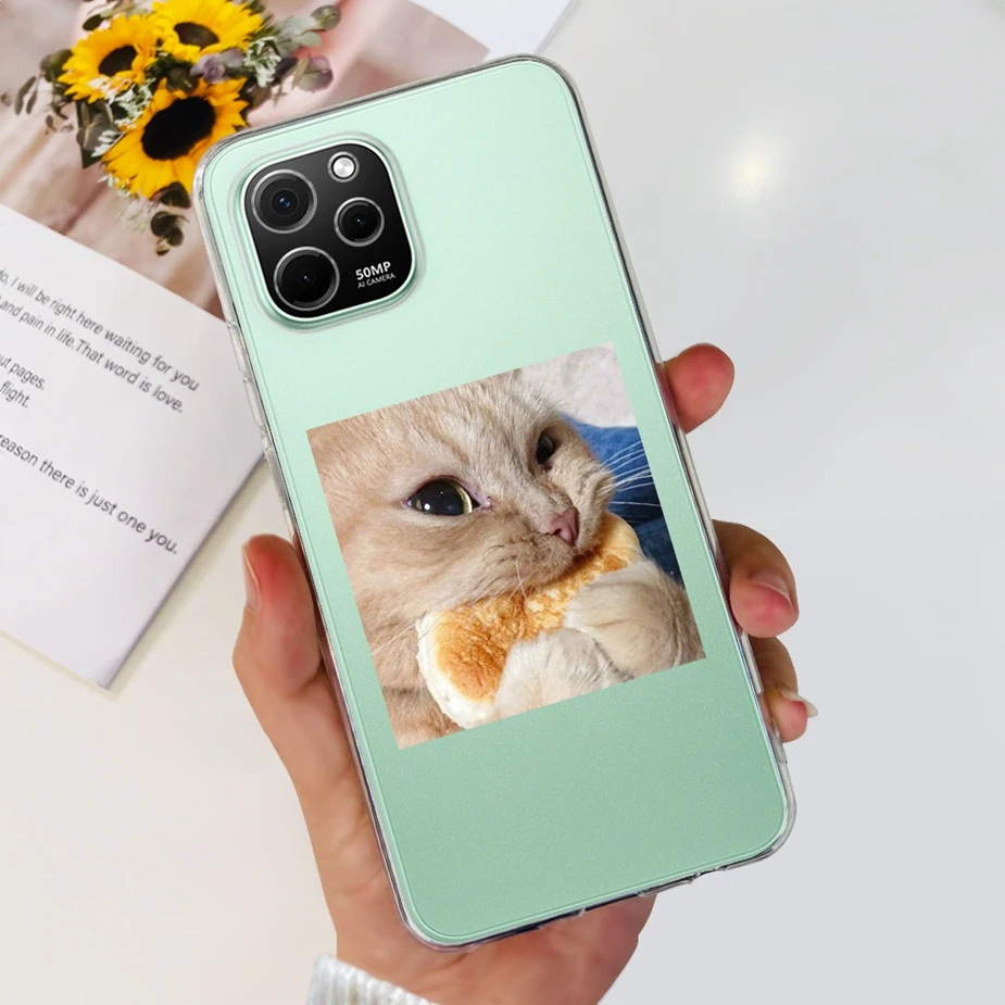 Stylish Painted Soft Silicone Phone Case - Huawei Nova Series