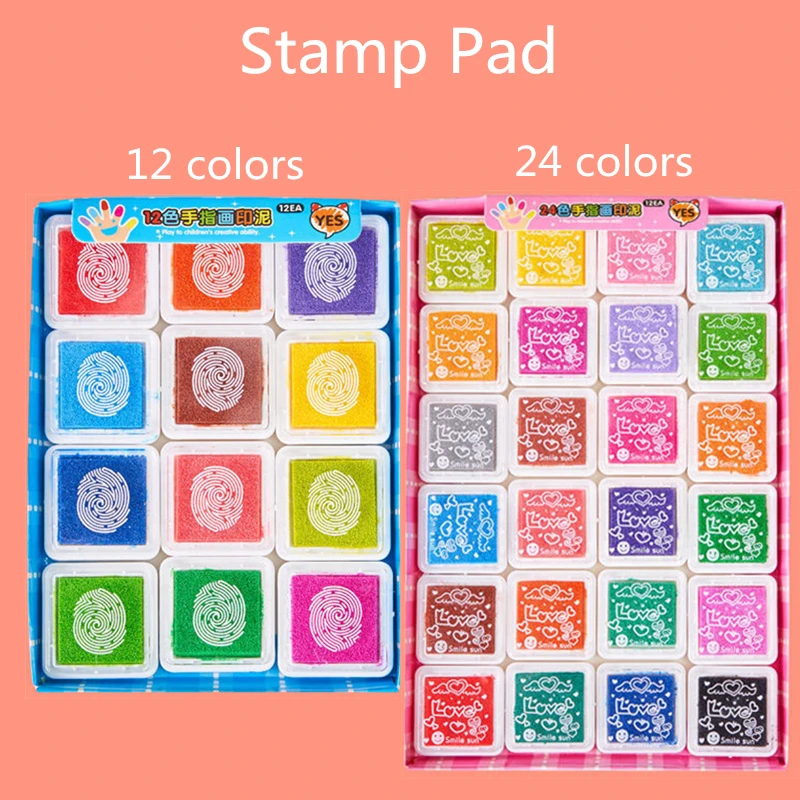 Children Finger Painting Set Baby Montessori Toys Creative DIY Toddler Finger Drawing Books Kids Learning Educational Toy Gifts