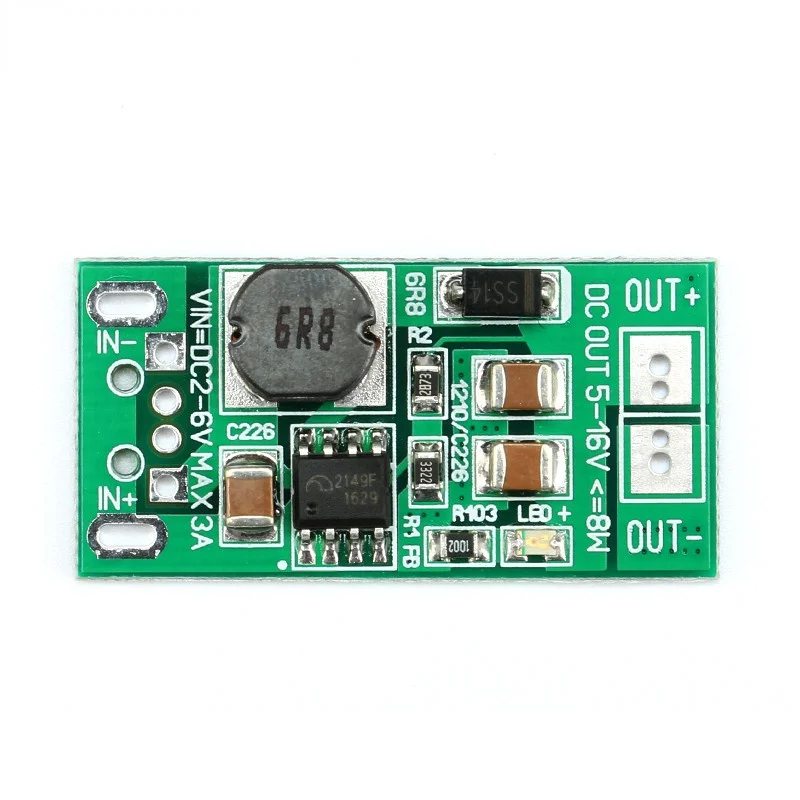 8W USB Input DC-DC 5V to 12V Converter Step Up Module Power Supply Boost Module (3)