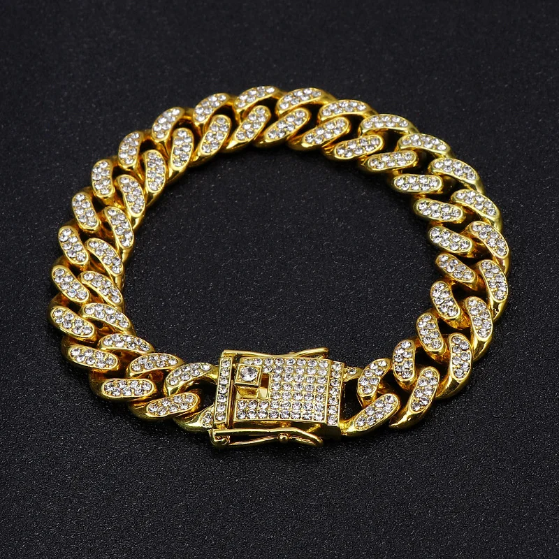 

Hip Hop Bracelet Punk Rock Bracelets Charm Metal Bracelet Women&Men Girl Exquisite Jewelry Adjustable Rock Jewelry Gift 2024