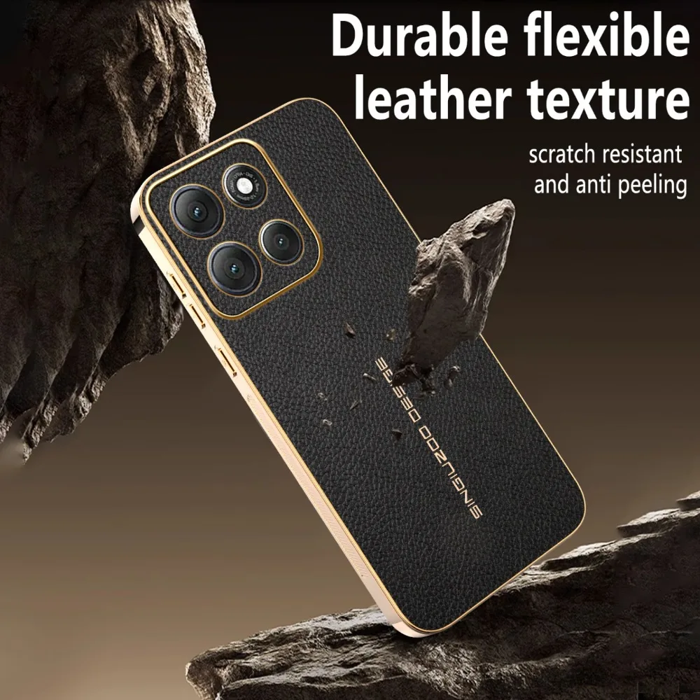 Leather Texture Phone Case Cover