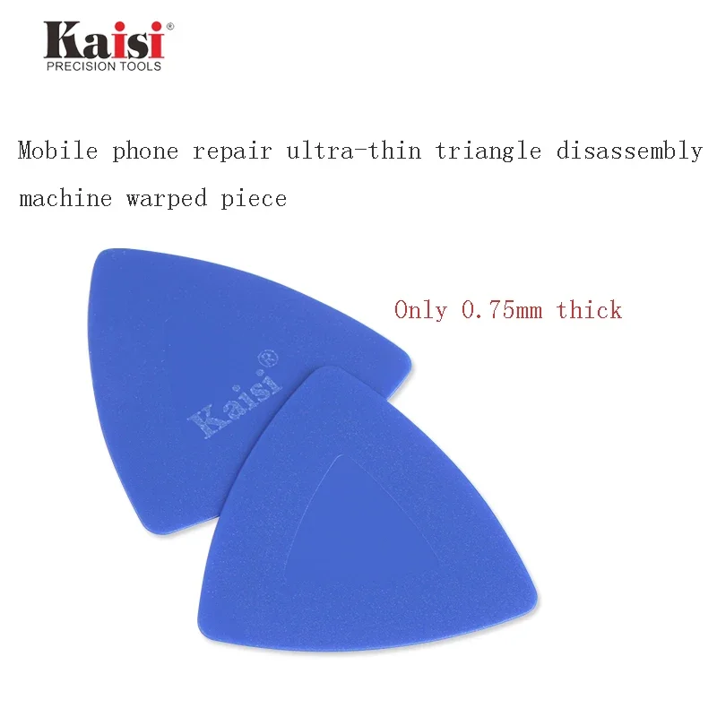 Kaisi 5Pcs 0.75mm Ultra-Thin Hard Plastic Scraper Mobile Phones Pry Opening Kits for IPad Tablets Teardown Repair Hand Tools Set