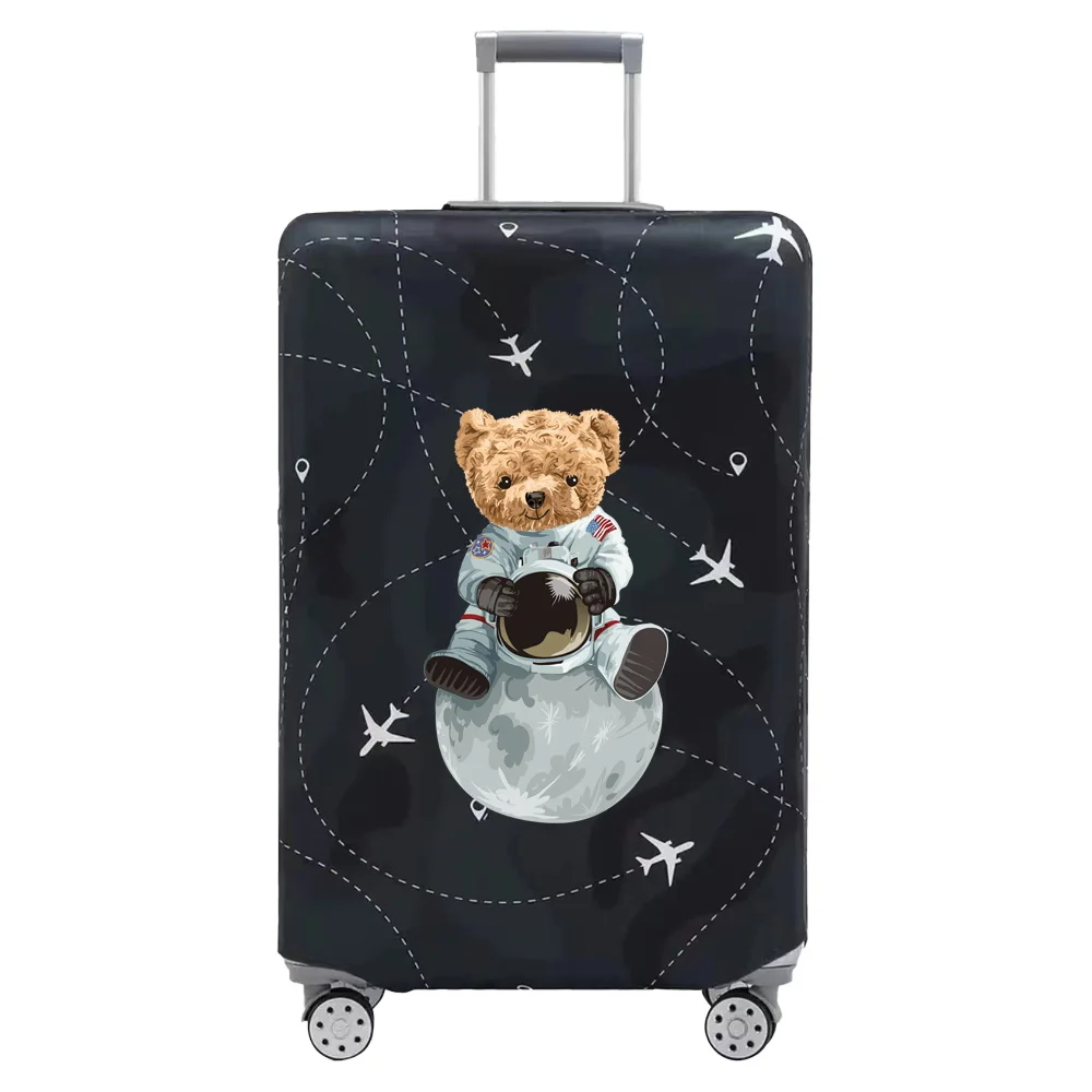 Luggage Covers 18-32inch Protector Travel Luggage Suitcase Protective Cover Stretch Dust Covers Print Cute Bear Series