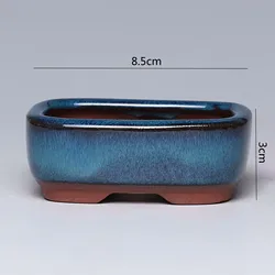 Exquisite Ceramic Planter Pot with Artistic Design for Home and Office Decor (Style 4)