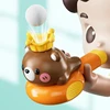 2 In 1 Cartoon Trumpet Blowing Ball Toys for Kids Children Whistle Blowing Music Floating Blow Pipe Balls Educational Games Toys 1