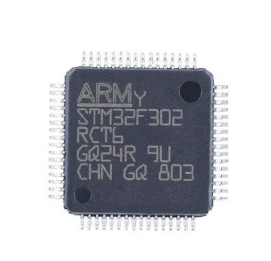 2pcs STM32F302RCT6 LQFP-64 ARM Cortex-M4 32-bit microcontroller