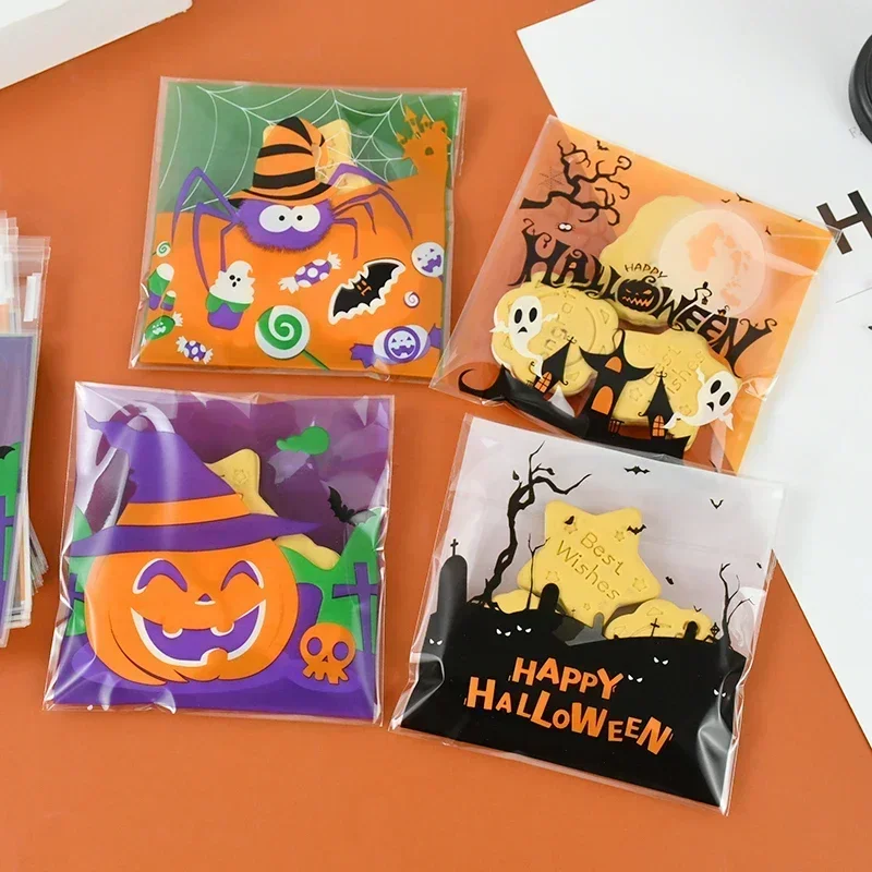 Halloween Candy Bags Self Sealing