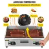 Griddle, 26" Teppanyaki Grill, 3200W Electric Flat Top Grill, Stainless Steel Electric Countertop Griddle w/Drip Hole, 50-300℃ E 6