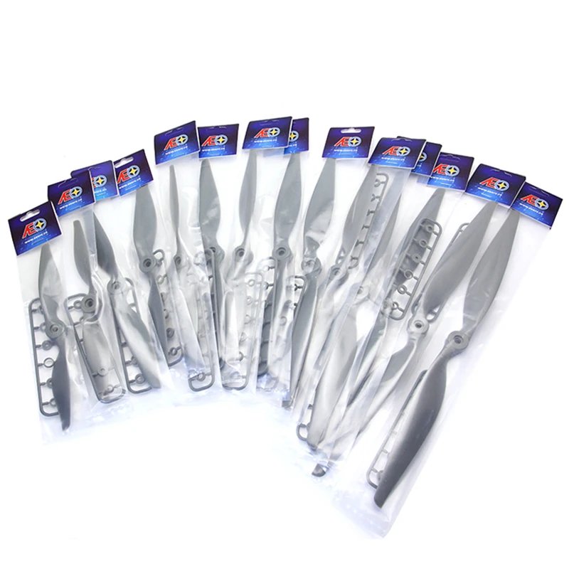 5PCS AEO APC 프로펠러 나일론 유리 섬유 전기 프로펠러 7X5 8X6 9X6 10X7 11X7 12X6 13X6.5 14X7 RC 비행기용 프로펠러