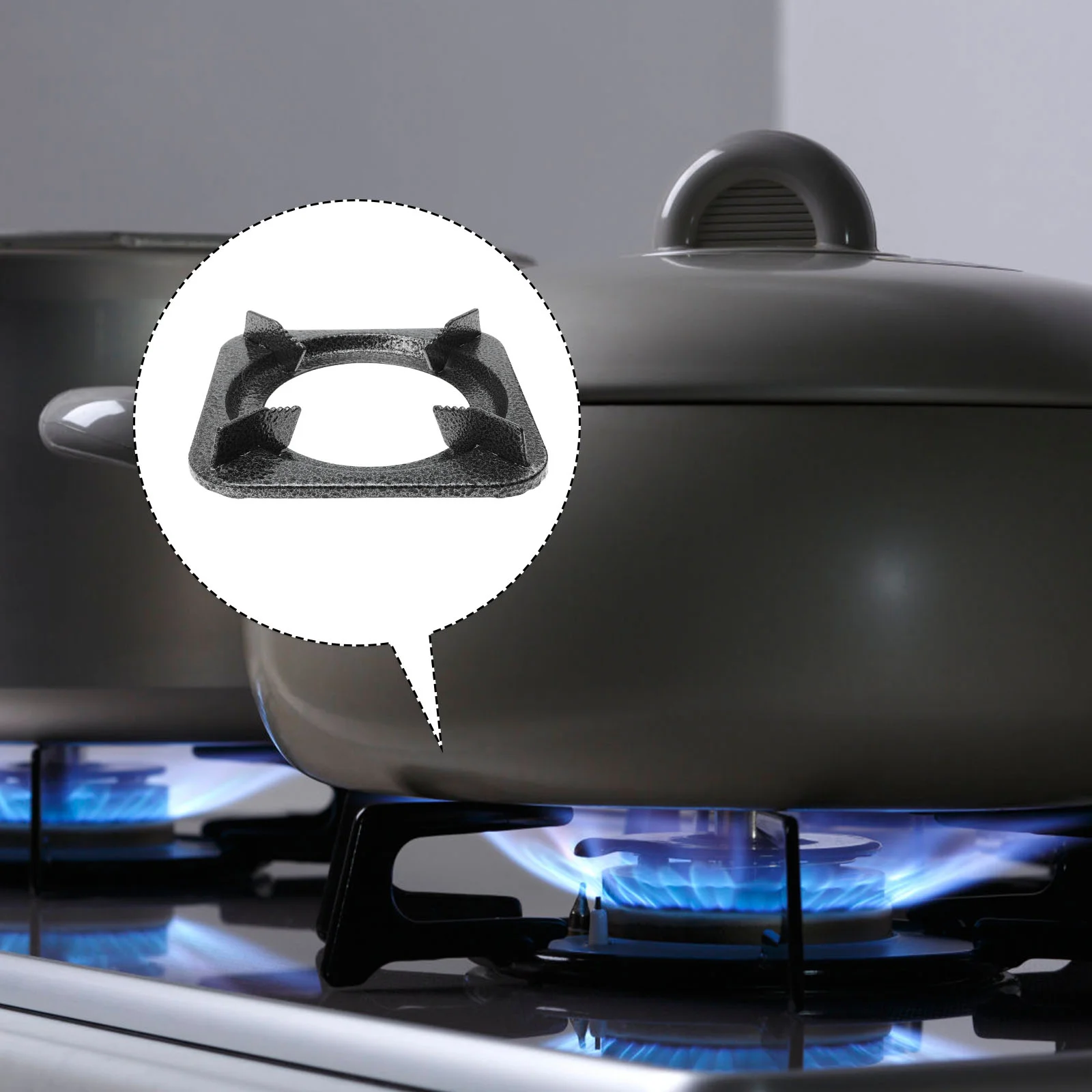 Gas Stove Bracket Wok Kitchen Iron Holder Oven Burner Grate Pot Accessory Support Ring