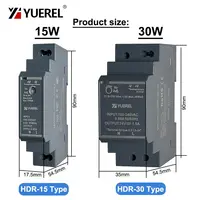 Ultrathin Switching Power Supply HDR 15W 30W 60W 100W 150W 12V 24V Rail Type Transformer - Image 2
