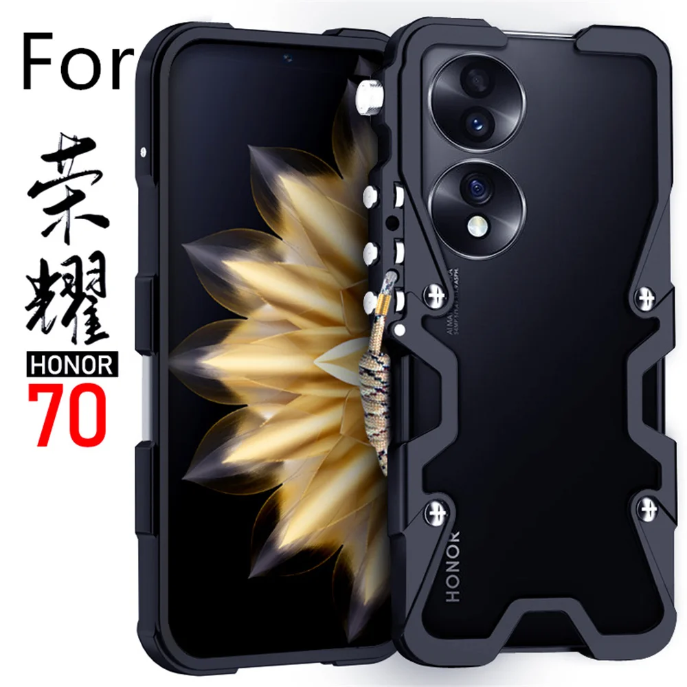 Premium Shockproof Aluminum Bumper Case - Heavy Duty Metal Cover