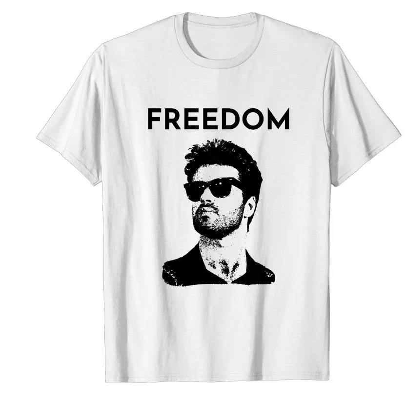 Maglietta George Michael, Unisex!! Nuova Camicia Di Cotone, Regalo Di Natale