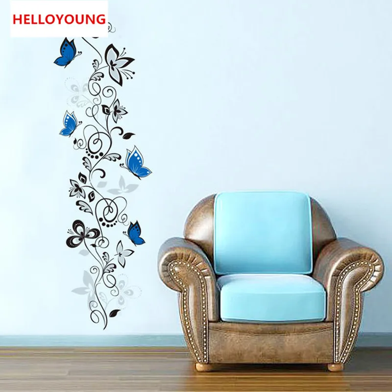 

3D Butterfly Flowers Wall Sticker For Kids Room Bedroom Living Room Fridge Stickers Home Decor Diy 3D Butterfly Wall Stickers