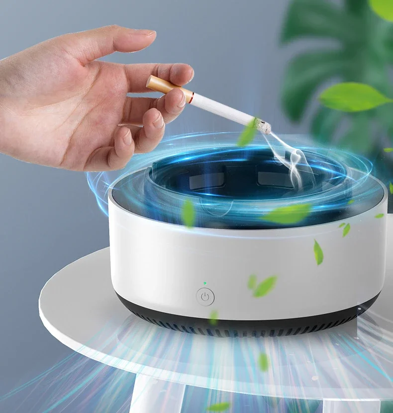 Popelník kouř vzduch čističe sání filtr antikvární bezdýmný obklopit 360° domácí elektronická bezprostřední