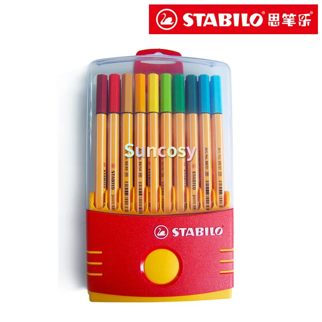 STABILO Point 88 Fine Set of 8, Pastel