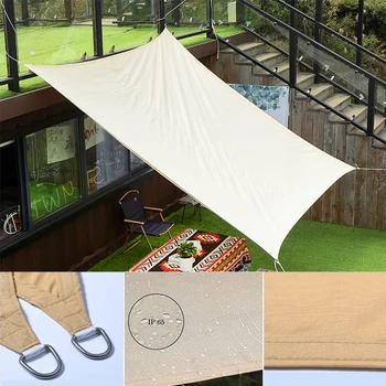 방수 쉘터 쉐이드 야외 차양, 캠핑 용품, 정원 해변 자동차 텐트, 수영장 멤브레인 가제보, 관광 태양 캐노피 파라솔