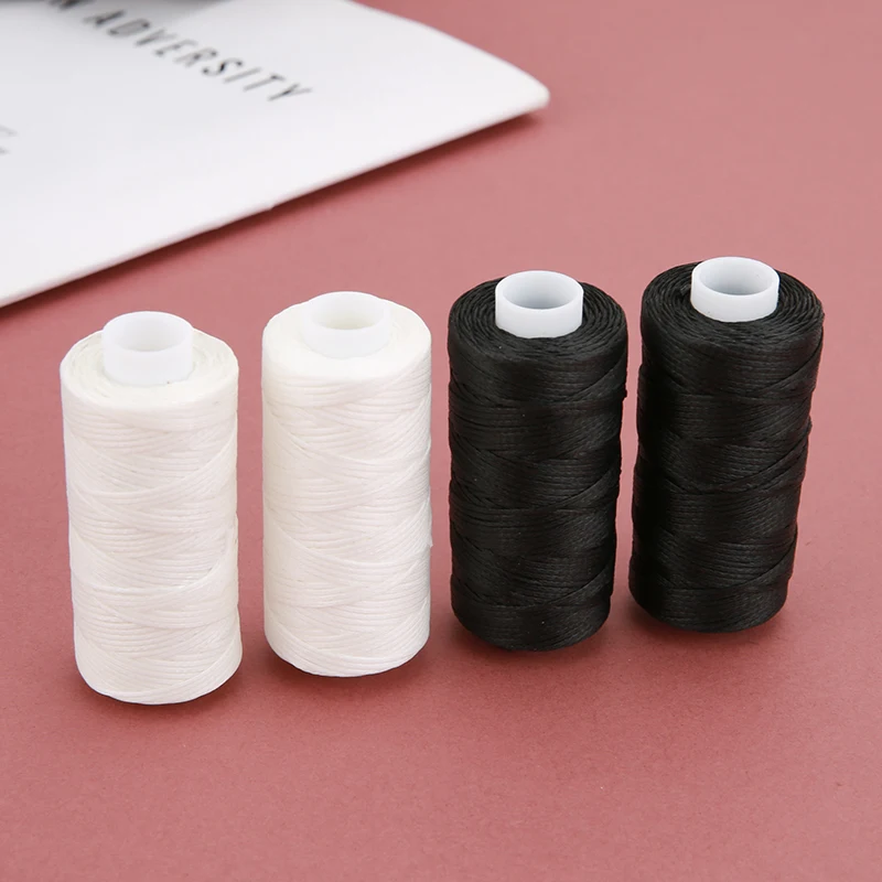 Leather Sewing String 150D Leather Polyester Flat Wax 0.8mm Diameter 50 Meter DIY Project