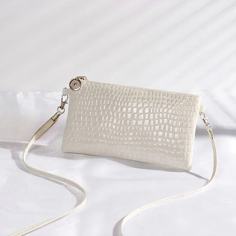 

Миниатюрная модная женская сумка на плечо из искусственной кожи, мессенджер, дизайнерский Роскошный кошелек с крокодиловым узором для телефона и мелочи, дамская сумочка-тоут