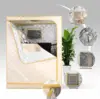 Full Size Far Infrared Sauna Two Person Home SPA with Time & Temperature Remote Chairs Light Oversized Privacy Indoor Saunas 4