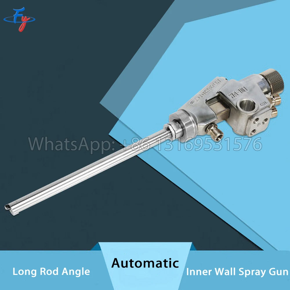 FY 90/150/180mm spray gun inner coating extended nozzle automatic spray gun WA-101 inner coating automatic gun painting machine 5