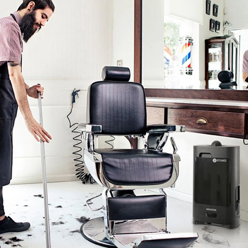 Czujnik na podczerwień o dużej mocy inteligentny odsysający zepsuty narzędzia do włosów salon fryzjerski specjalny kosz na śmieci na odsysanie włosów