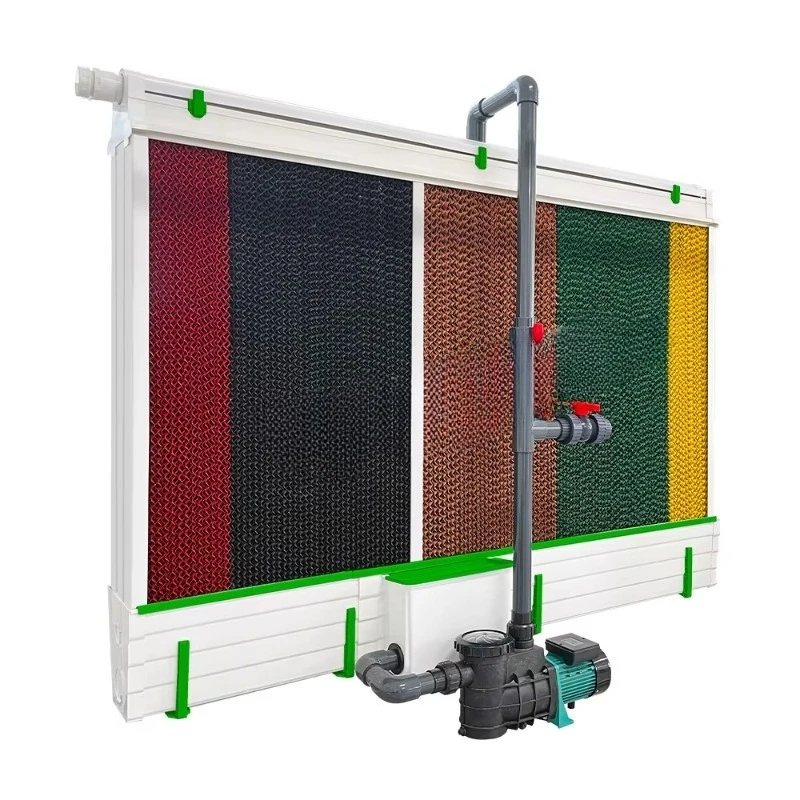 New evaporative cooling pad wall system for chicken coop AliExpress