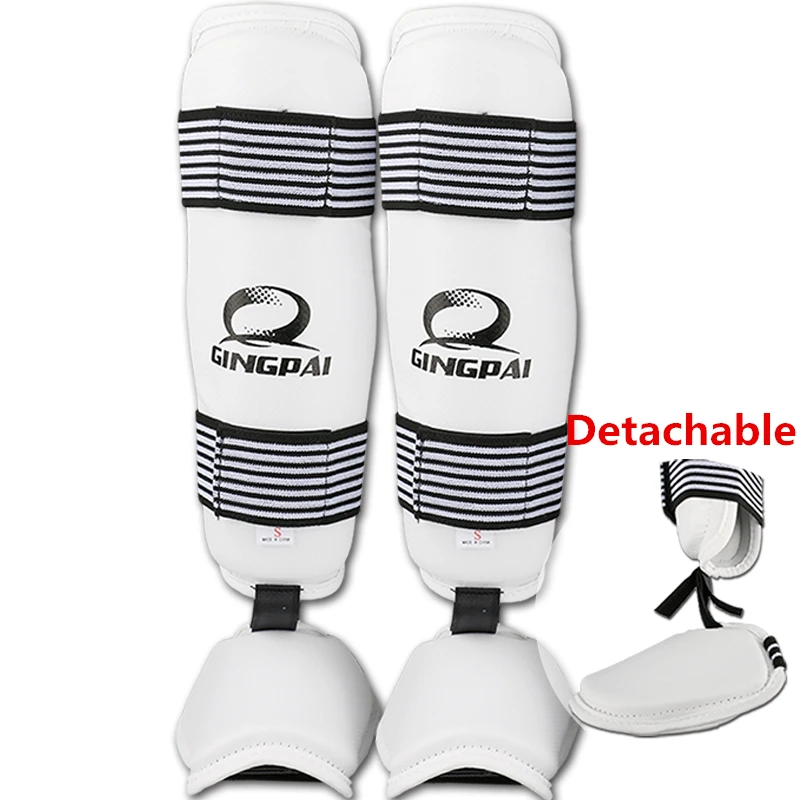 

Съемные накладки на ногу тхэквондо, защита для ступней, защита для ног для бокса, съемная защита для ног для бокса, карата, голени